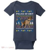 Police K9 Unit Gift For Christmas Baby Bodysuit thumb 0