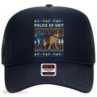 Police K9 Unit Gift For Christmas Hat thumb 0