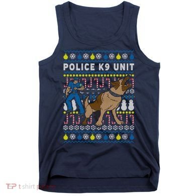 Police K9 Unit Gift For Christmas Tank Top