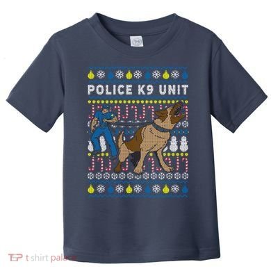 Police K9 Unit Gift For Christmas Toddler T-Shirt
