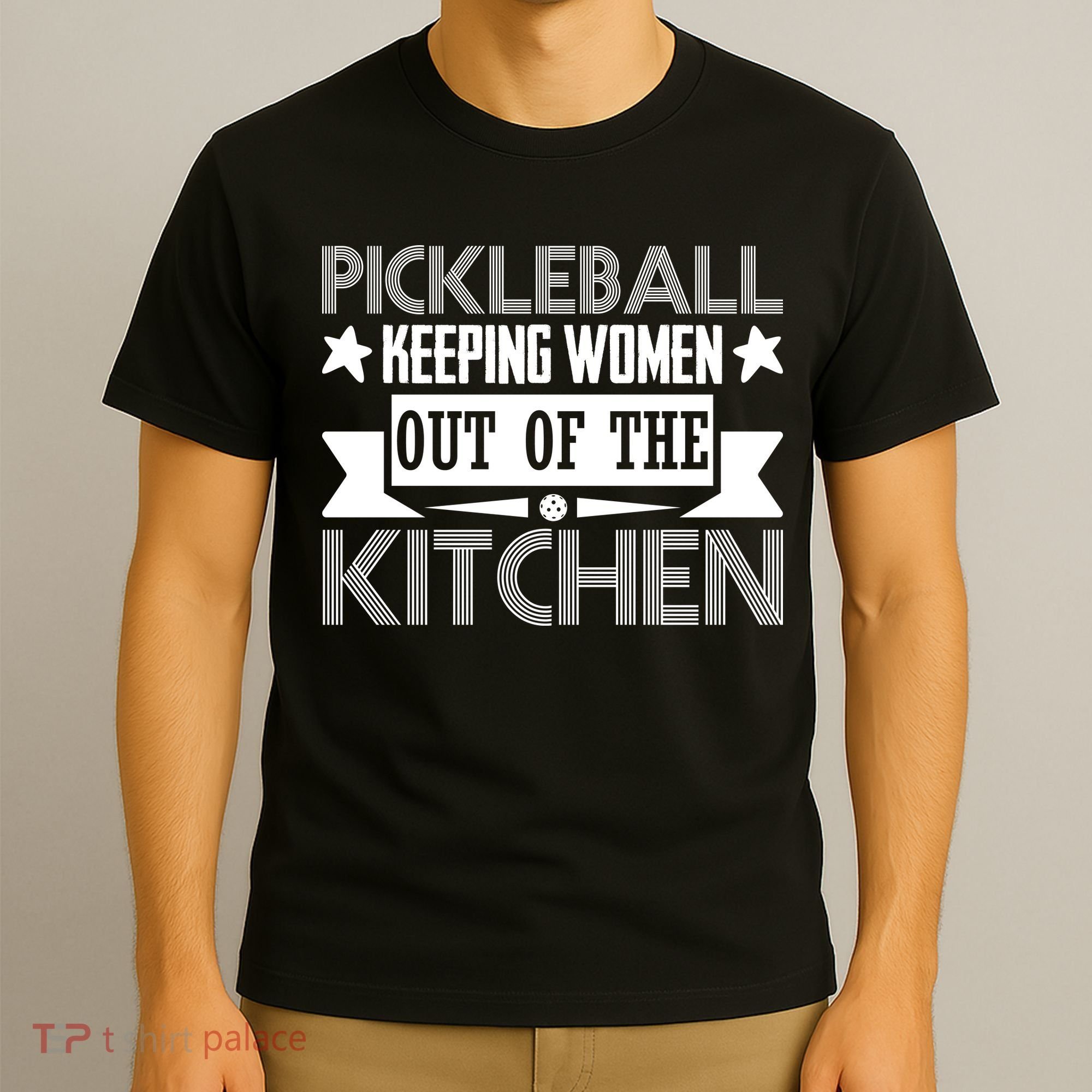 Pickleball Keeping Women Out Of The Kitchen T-Shirt