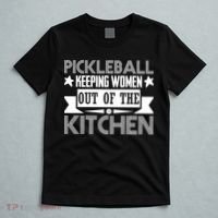 Pickleball Keeping Women Out Of The Kitchen T-Shirt thumb 5