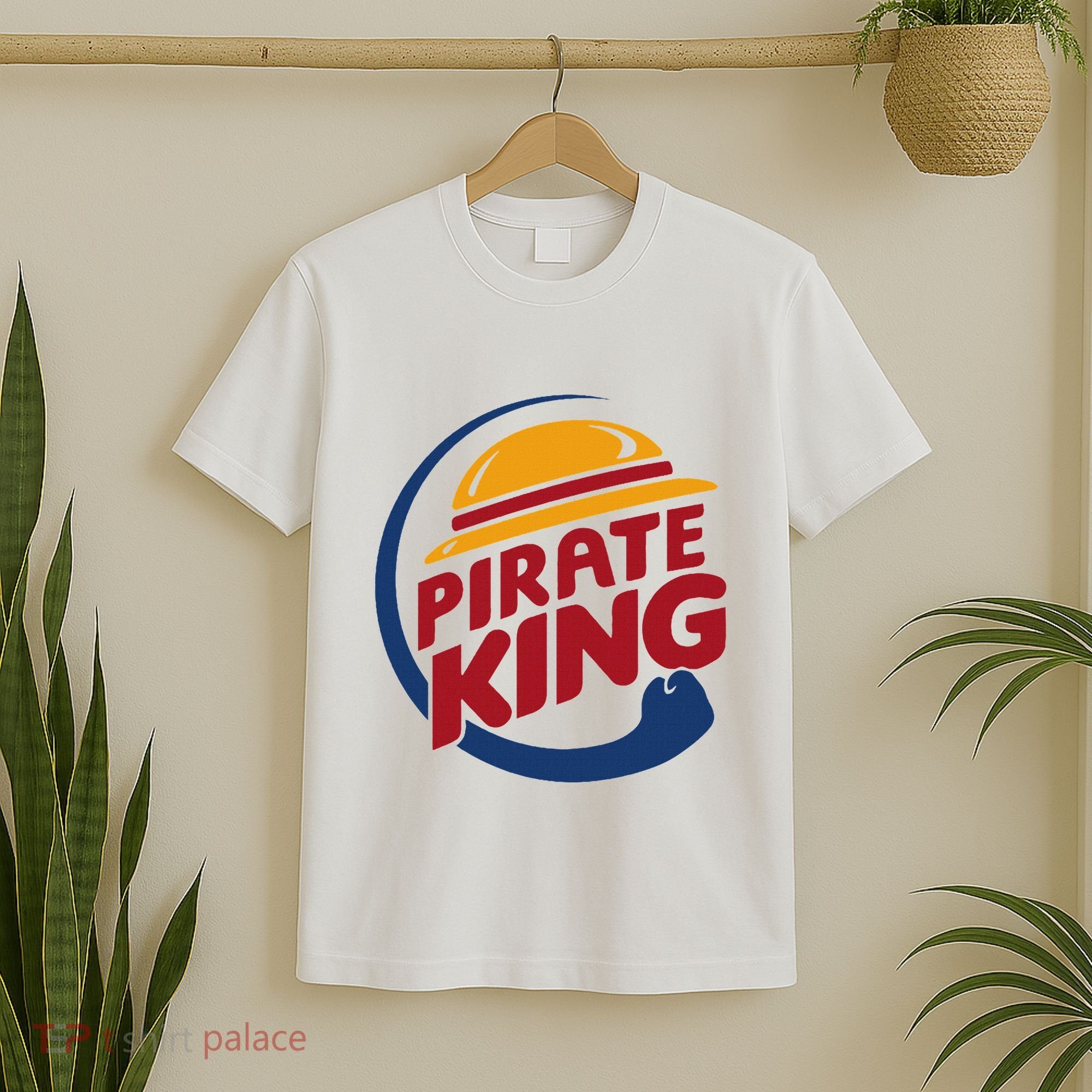 Pirate King With Pirate Hat Japanese Anime Lover Manga Fan T-Shirt