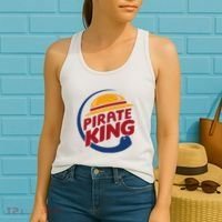 Pirate King With Pirate Hat Japanese Anime Lover Manga Fan Women's Tank Top thumb 2