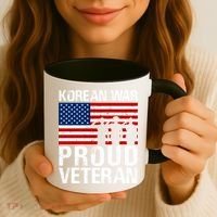 Proud Korean War Veteran Funny Gift Military Coffee Mug thumb 3