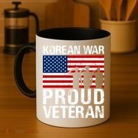 Proud Korean War Veteran Funny Gift Military Coffee Mug thumb 4