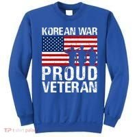 Proud Korean War Veteran Funny Gift Military Sweatshirt thumb 0