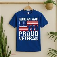 Proud Korean War Veteran Funny Gift Military T-Shirt thumb 2