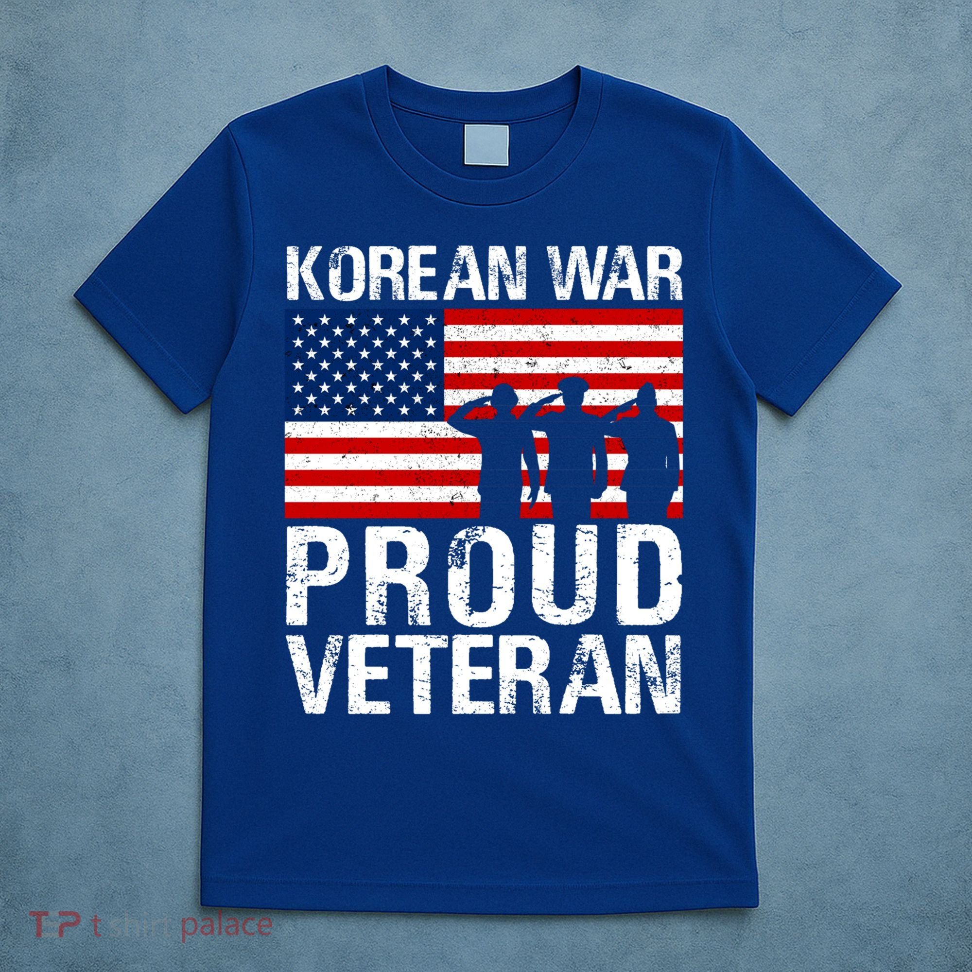 Proud Korean War Veteran Funny Gift Military T-Shirt