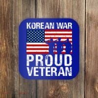 Proud Korean War Veteran Funny Gift Military Coaster thumb 0