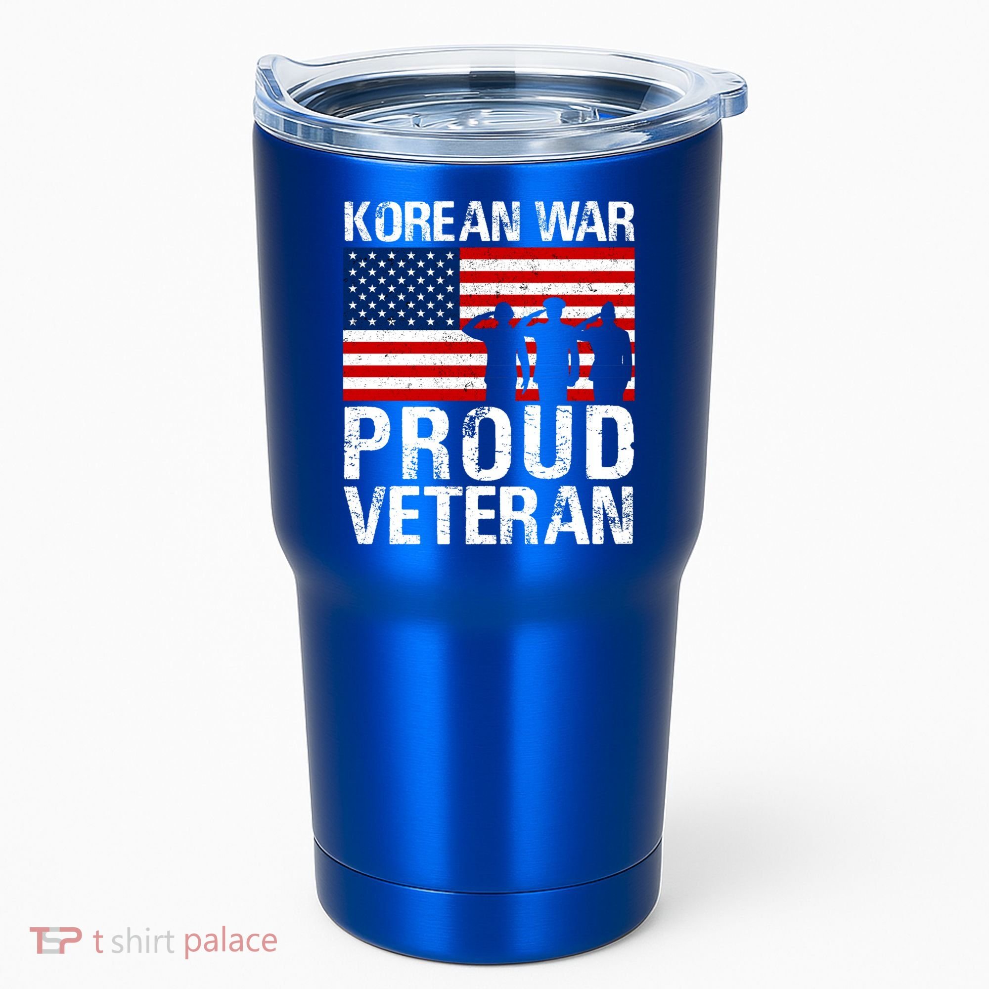 Proud Korean War Veteran Funny Gift Military Tumbler