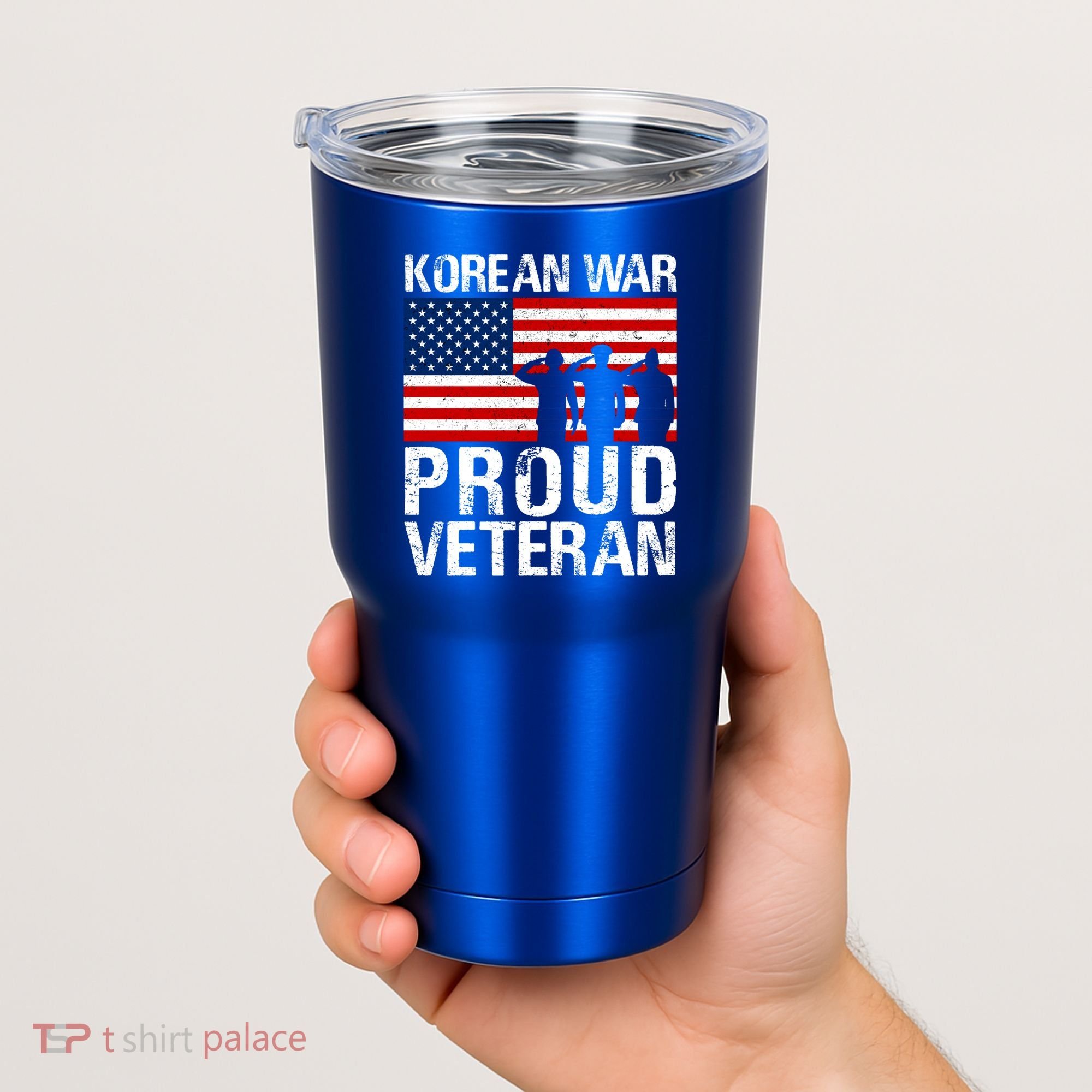 Proud Korean War Veteran Funny Gift Military Tumbler
