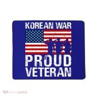 Proud Korean War Veteran Funny Gift Military Mousepad thumb 0