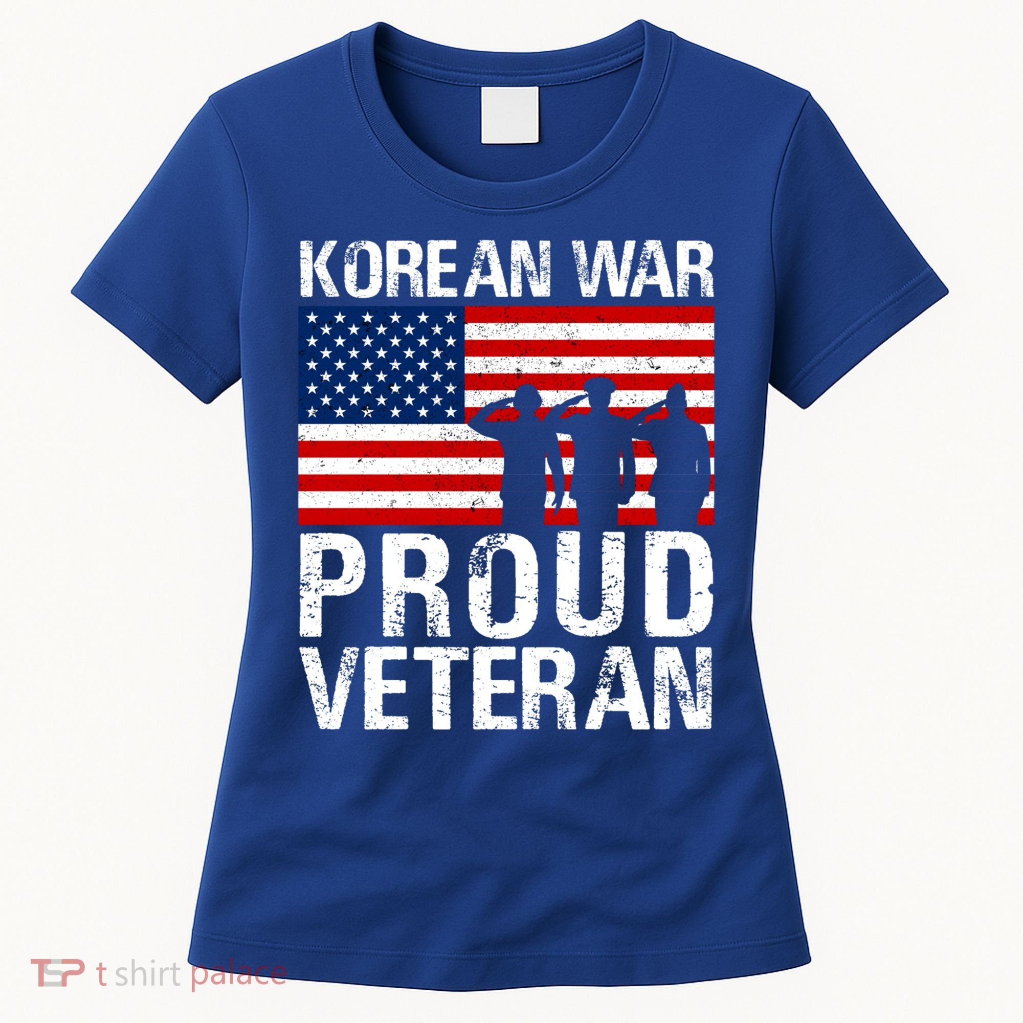 Proud Korean War Veteran Funny Gift Military Women's T-Shirt