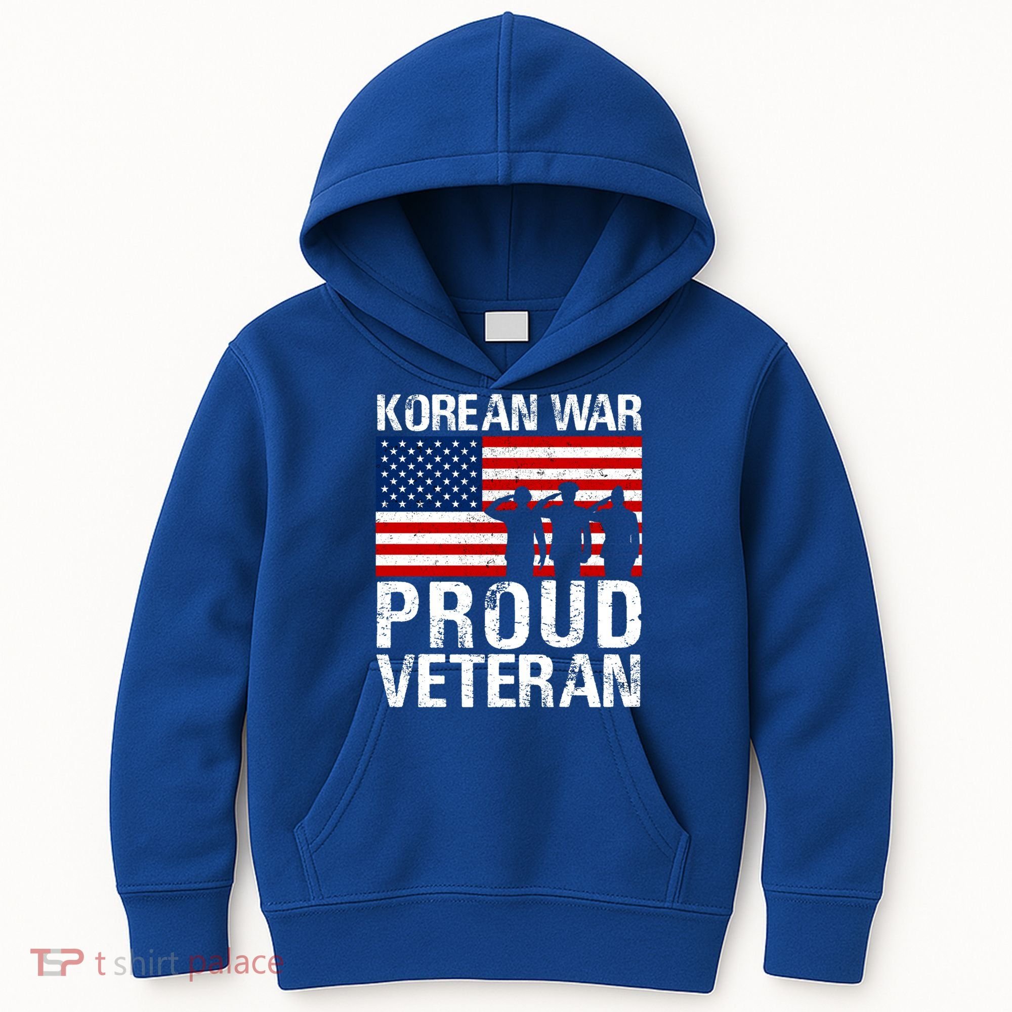 Proud Korean War Veteran Funny Gift Military Kids Hoodie