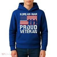 Proud Korean War Veteran Funny Gift Military Kids Hoodie thumb 4