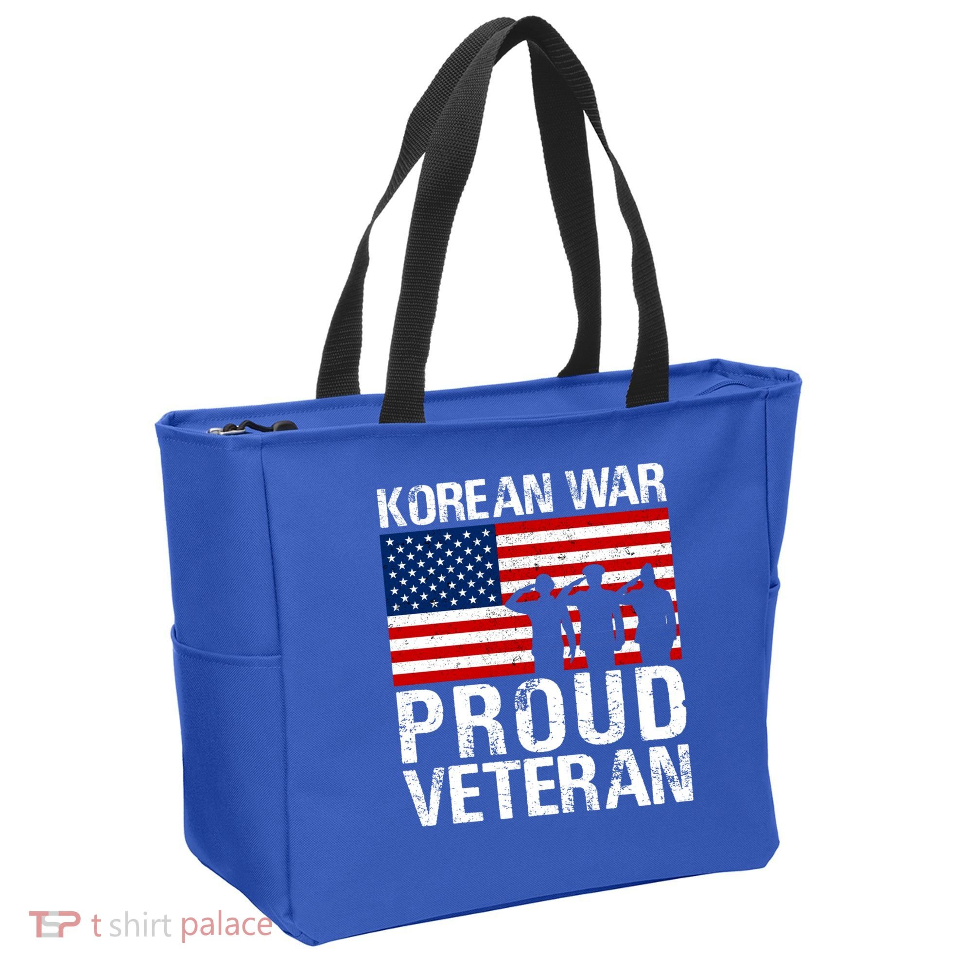 Proud Korean War Veteran Funny Gift Military Tote Bag