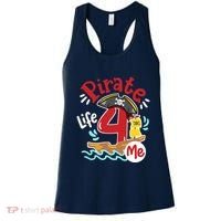 Pirate Life 4 Me 4th Birthday Party Four Years Old Boy Women's Tank Top thumb 0