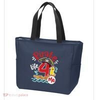 Pirate Life 4 Me 4th Birthday Party Four Years Old Boy Tote Bag thumb 3