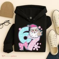Preppy Lace 67 Santa Peace Six Seven Hoodie thumb 4
