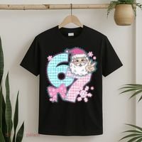 Preppy Lace 67 Santa Peace Six Seven T-Shirt thumb 2