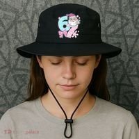 Preppy Lace 67 Santa Peace Six Seven Bucket Hat thumb 3