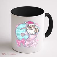 Preppy Lace 67 Santa Peace Six Seven Coffee Mug thumb 1