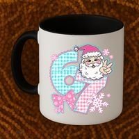 Preppy Lace 67 Santa Peace Six Seven Coffee Mug thumb 2