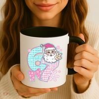 Preppy Lace 67 Santa Peace Six Seven Coffee Mug thumb 3