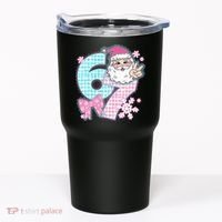 Preppy Lace 67 Santa Peace Six Seven Tumbler thumb 0