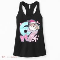 Preppy Lace 67 Santa Peace Six Seven Women's Tank Top thumb 0