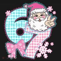 Preppy Lace 67 Santa Peace Six Seven Toddler Hoodie thumb 2