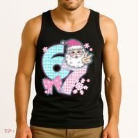Preppy Lace 67 Santa Peace Six Seven Tank Top thumb 3