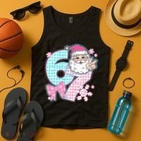 Preppy Lace 67 Santa Peace Six Seven Tank Top thumb 4