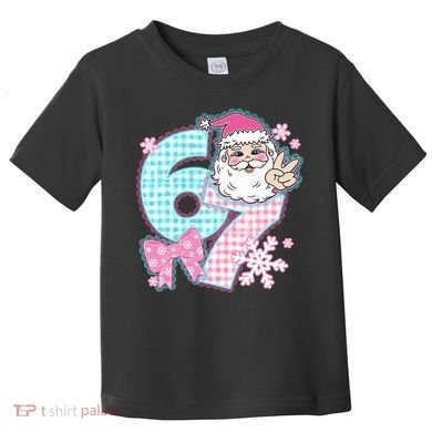 Preppy Lace 67 Santa Peace Six Seven Toddler T-Shirt