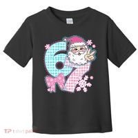 Preppy Lace 67 Santa Peace Six Seven Toddler T-Shirt thumb 0