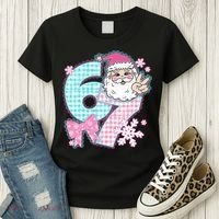 Preppy Lace 67 Santa Peace Six Seven Women's T-Shirt thumb 3
