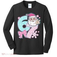 Preppy Lace 67 Santa Peace Six Seven Kids Long Sleeve Shirt thumb 0
