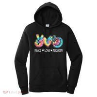 Peace Love Archery Heart Tie Dye Women's Hoodie thumb 0