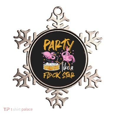 Party Like A Flock Star Flamingos In Kiddie Pool Ornament