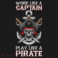 Play Like A Pirate Pirate Lovers Captain Pirate Gifts Ornament thumb 1