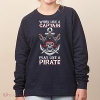 Play Like A Pirate Pirate Lovers Captain Pirate Gifts Women's Sweatshirt thumb 0