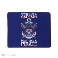 Play Like A Pirate Pirate Lovers Captain Pirate Gifts Mousepad thumb 0