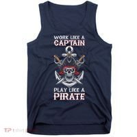 Play Like A Pirate Pirate Lovers Captain Pirate Gifts Tank Top thumb 0