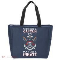 Play Like A Pirate Pirate Lovers Captain Pirate Gifts Tote Bag thumb 0
