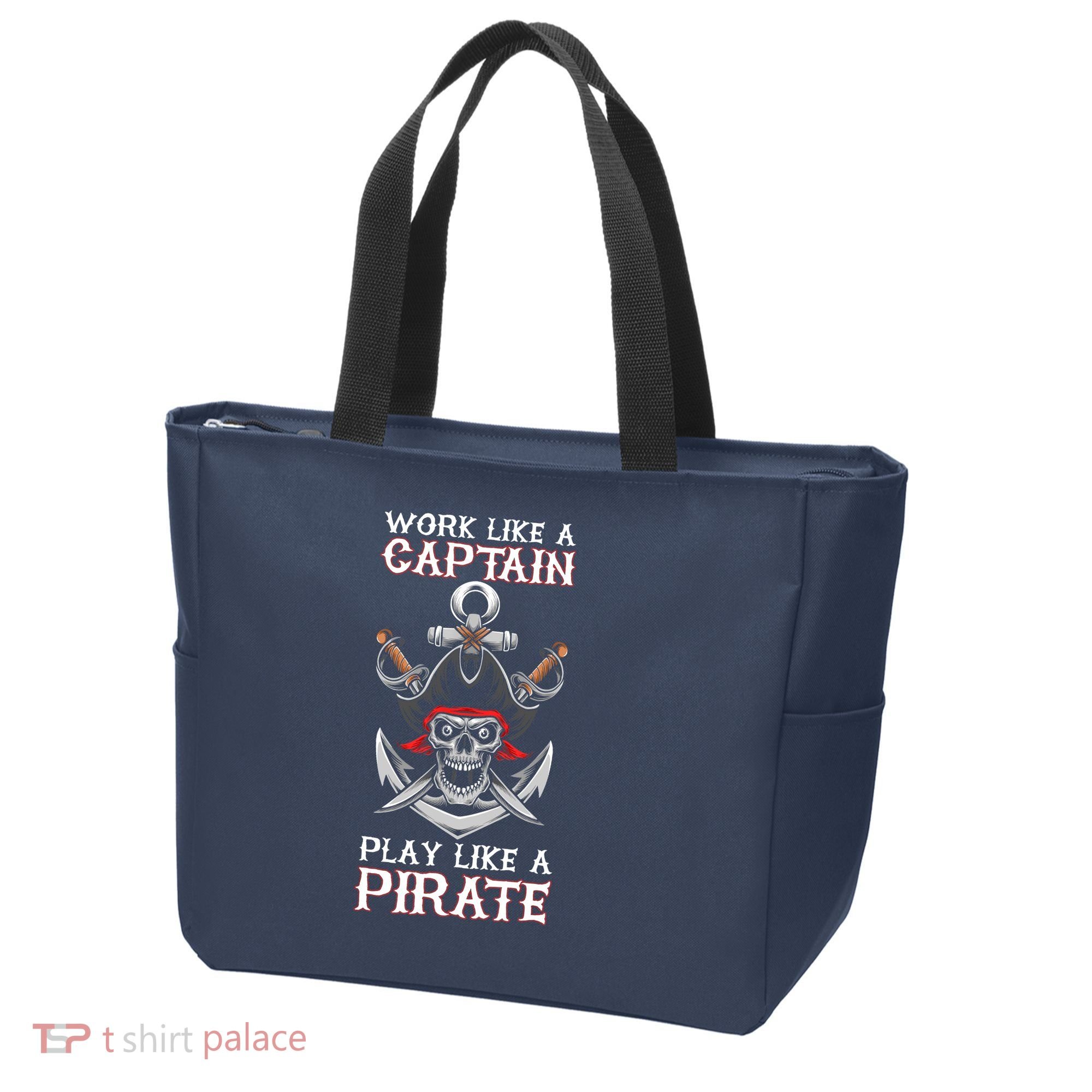 Play Like A Pirate Pirate Lovers Captain Pirate Gifts Tote Bag