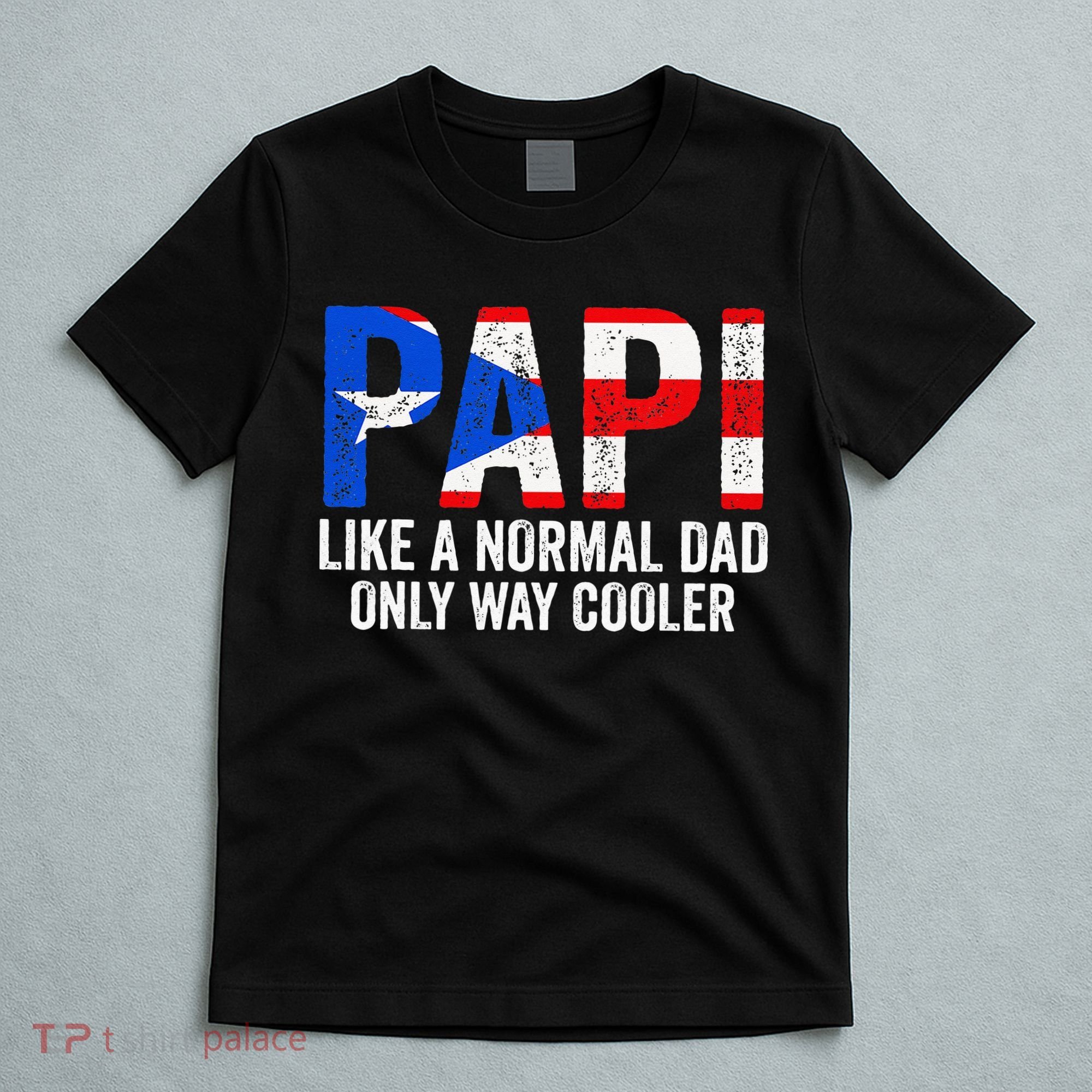 Papi like a normal Dad only cooler Puerto Rican T-Shirt