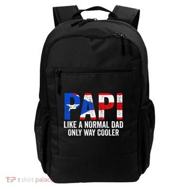 Papi like a normal Dad only cooler Puerto Rican Backpack