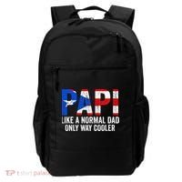 Papi like a normal Dad only cooler Puerto Rican Backpack thumb 0