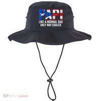 Papi like a normal Dad only cooler Puerto Rican Bucket Hat thumb 0